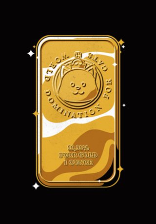 Gold Bar Cat World Domination For Cats