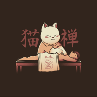 Cat Massage Shiatsu