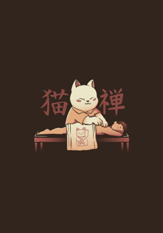 Cat Massage Shiatsu