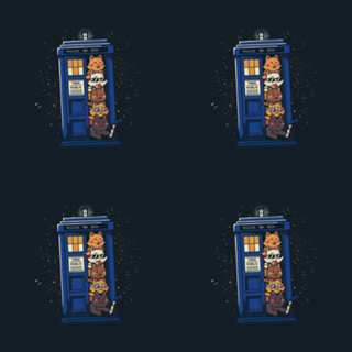 Tardis Cats (Time Travel Cats)