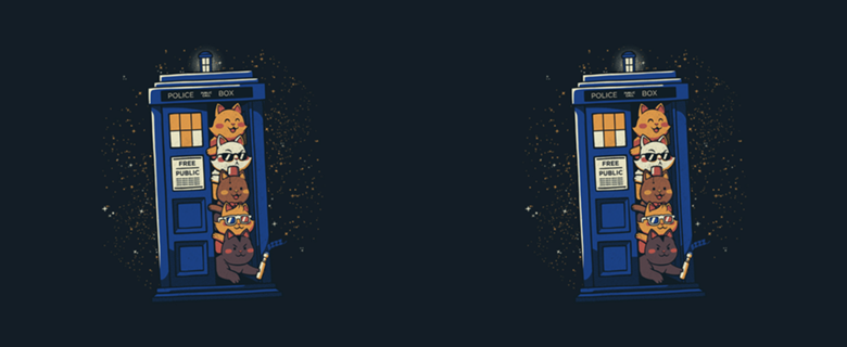 Tardis Cats (Time Travel Cats)