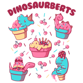 Dinosaurberts Kawaii Dinosaurs