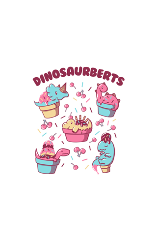 Dinosaurberts Kawaii Dinosaurs