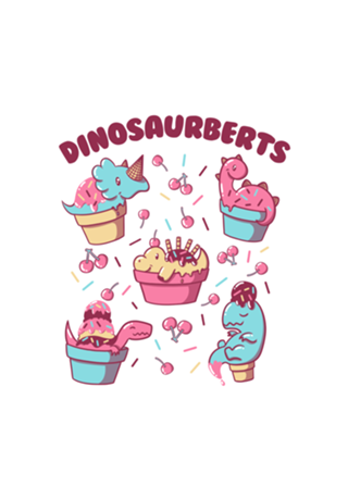 Dinosaurberts Kawaii Dinosaurs