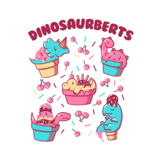 Dinosaurberts Kawaii Dinosaurs