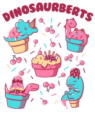 Dinosaurberts Kawaii Dinosaurs