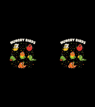 Hungry Birds Fruit Parrots