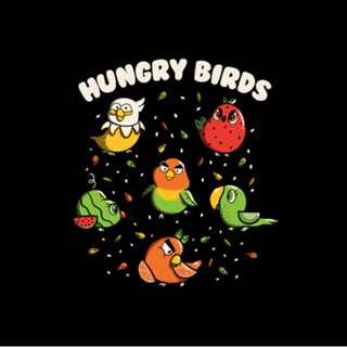 Hungry Birds Fruit Parrots