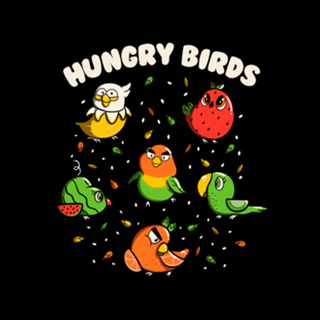 Hungry Birds Fruit Parrots
