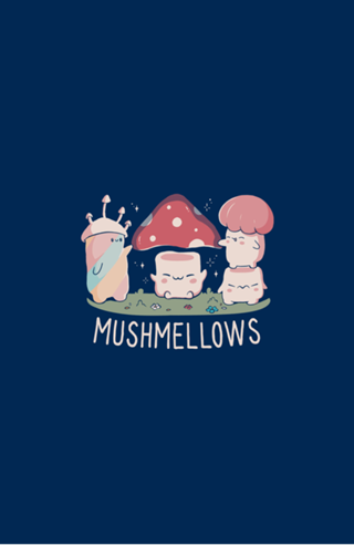 Mushmellows Kawaii Fungi