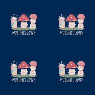 Mushmellows Kawaii Fungi