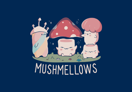 Mushmellows Kawaii Fungi