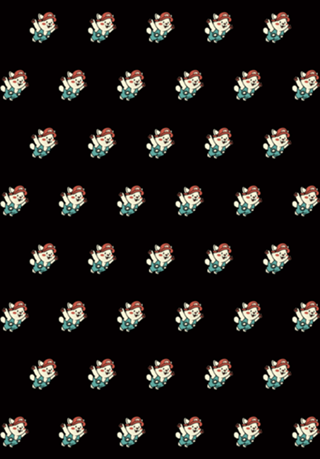 Little Vintage Kitty Video Game 80s
