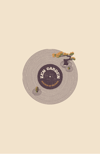 Vinyl Japanese Zen Garden Musical Notes