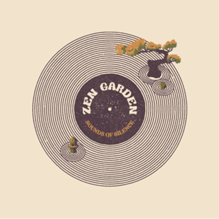 Vinyl Japanese Zen Garden Musical Notes