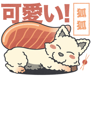 Fox Sushi Salmon Sashimi
