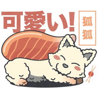 Fox Sushi Salmon Sashimi