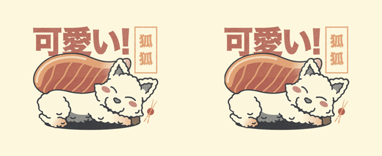 Fox Sushi Salmon Sashimi