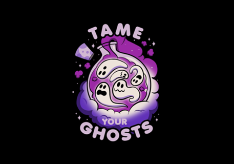 Tame Your Ghosts Funny Halloween