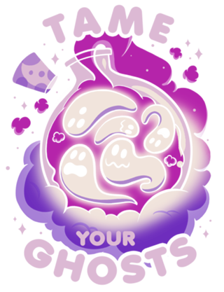 Tame Your Ghosts Funny Halloween