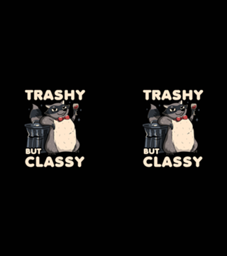 Trashy But Classy Fancy Raccoon