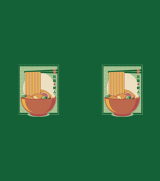 Minimalism Ramen Noodles Traditional Japanese