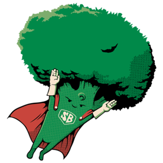 Super Broccoli Vegan Hero