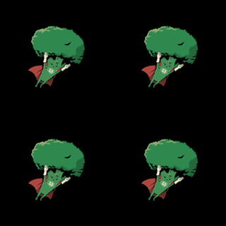Super Broccoli Vegan Hero