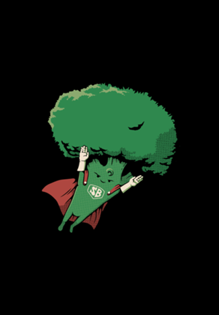 Super Broccoli Vegan Hero