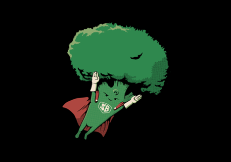 Super Broccoli Vegan Hero