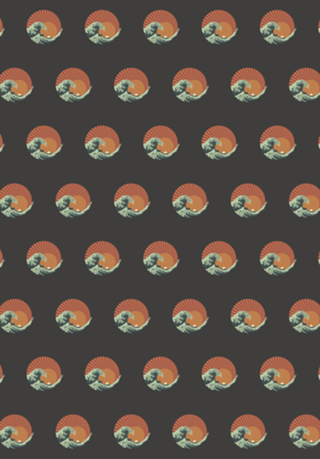 Kanagawa Wave Japanese Patterns