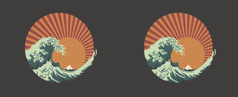 Kanagawa Wave Japanese Patterns