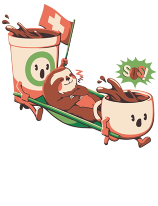 Coffee Rescue Monday Caffeine Sloth