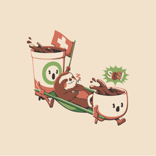 Coffee Rescue Monday Caffeine Sloth