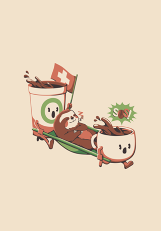 Coffee Rescue Monday Caffeine Sloth
