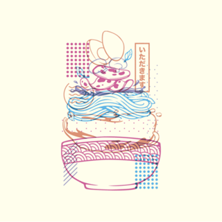 Neon Sign Noodles Ramen