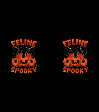 Feline Spooky Halloween Kitten