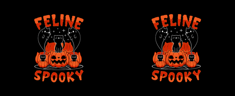 Feline Spooky Halloween Kitten