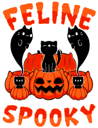 Feline Spooky Halloween Kitten