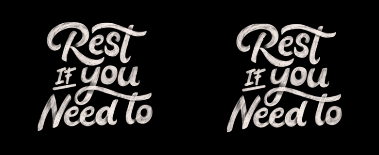 Rest if You Need to
