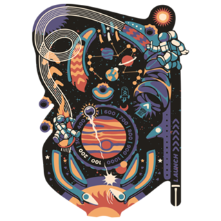 Pinball Space Machine Light