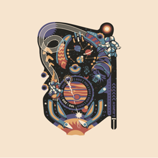 Pinball Space Machine Light
