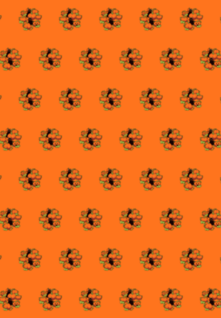 Cats and Pumpkins Kawaii Halloween