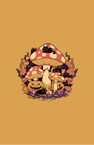 Cogumiaus Hallloween Cats