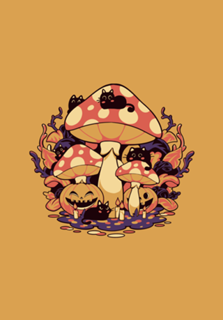 Cogumiaus Hallloween Cats