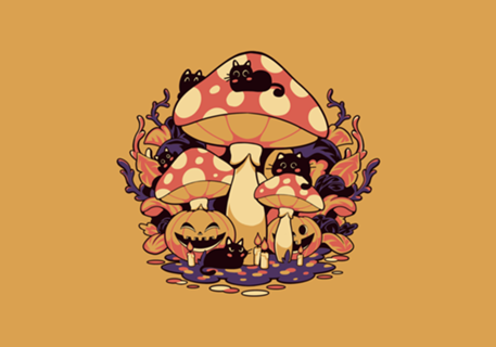 Cogumiaus Hallloween Cats