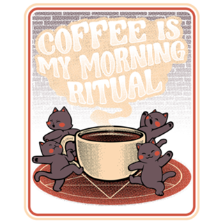 Coffee Morning Ritual Cats