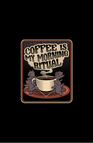 Coffee Morning Ritual Cats