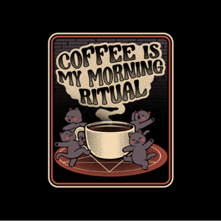 Coffee Morning Ritual Cats