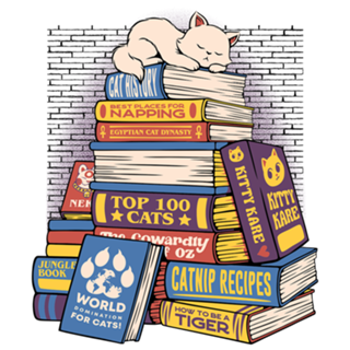 Cat Books Feline Library